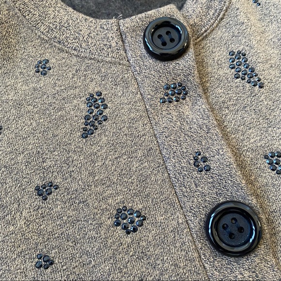 Vintage Y2K St. Clair International Jeweled Heather Cardigan - Picture 8 of 10